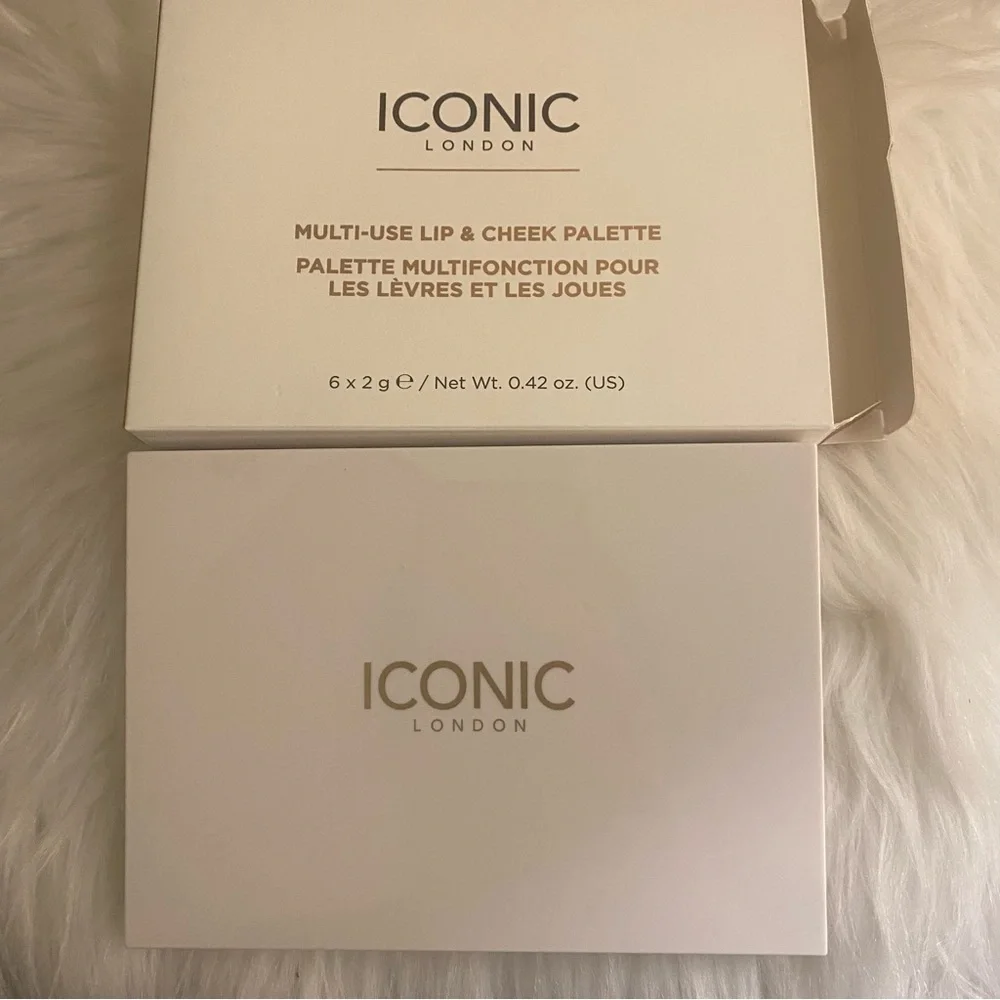 NIB ICONIC LONDON Multi-use Lip & Cheek palette